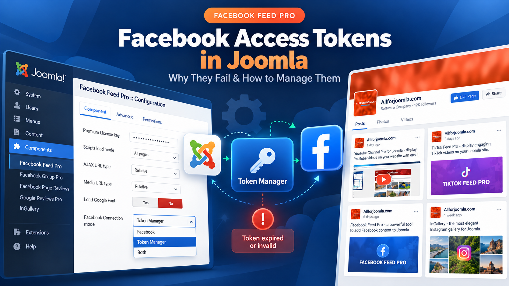 Facebook Access Tokens in Joomla: Why They Fail and How to Manage Them