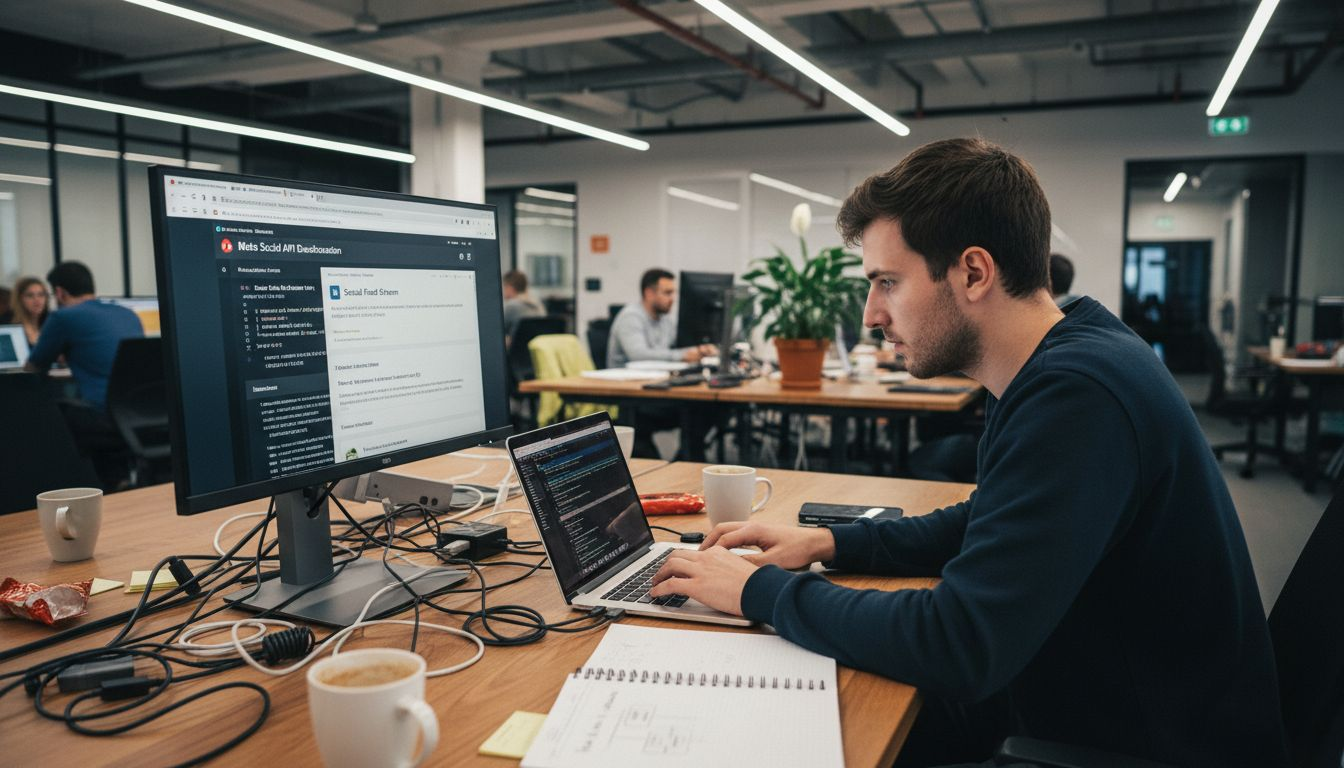 Developer coding manual API integration