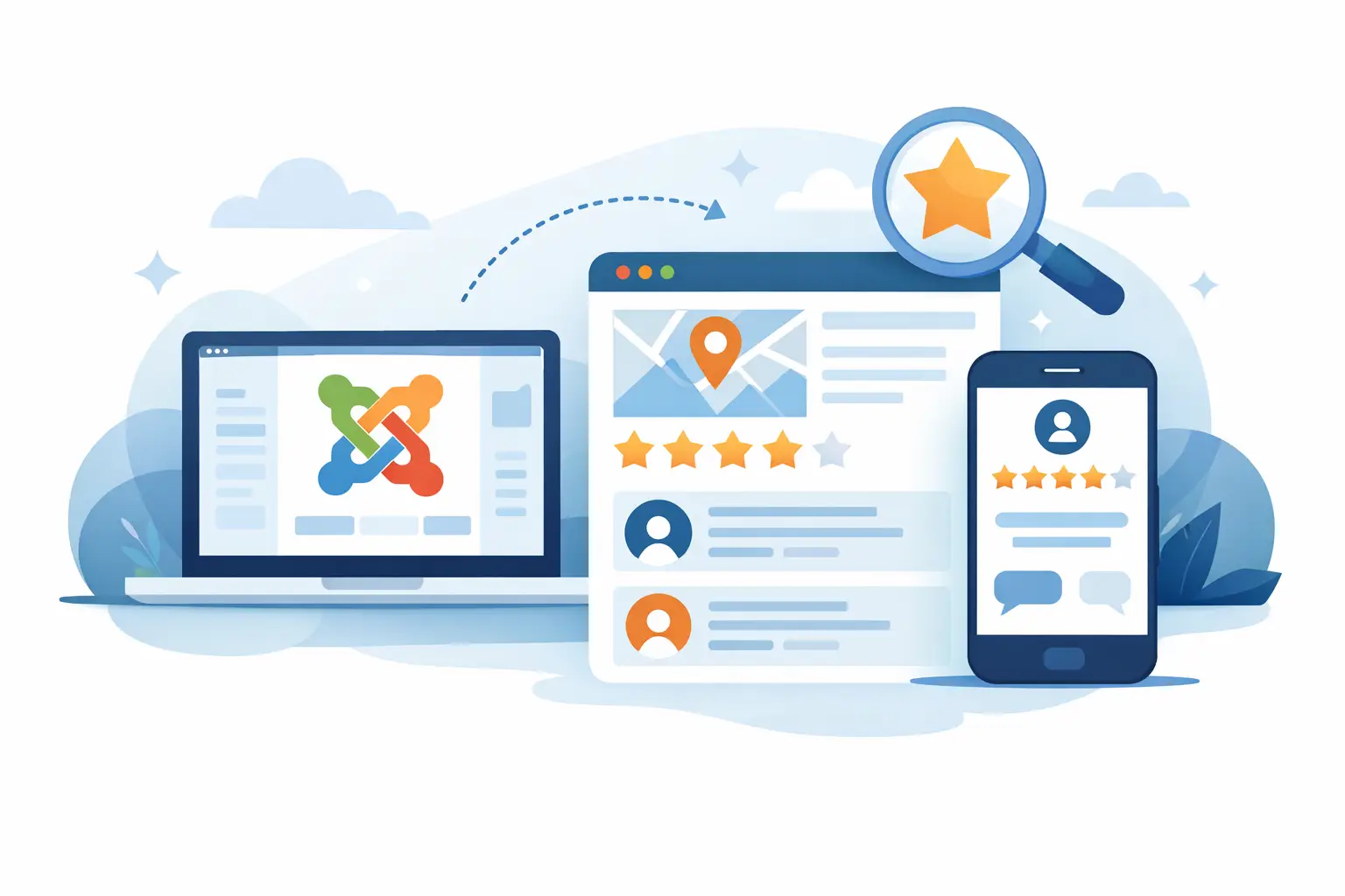Can Joomla Display Google Ratings?