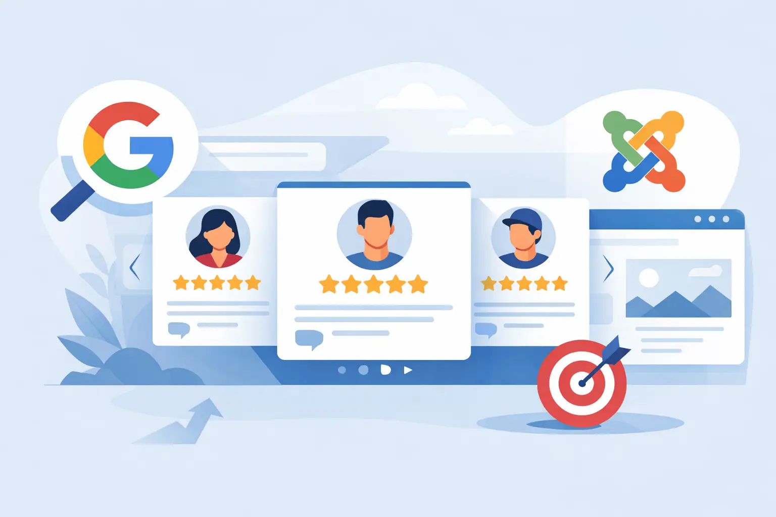Google Review Carousel Joomla Example That Converts
