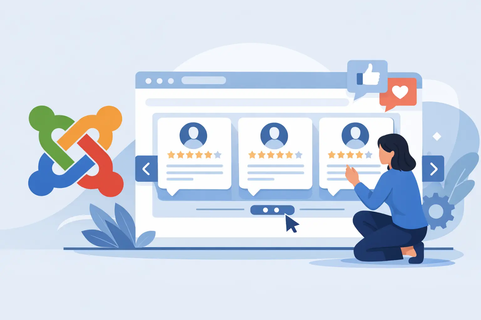 How to Add a Review Slider to a Joomla Site