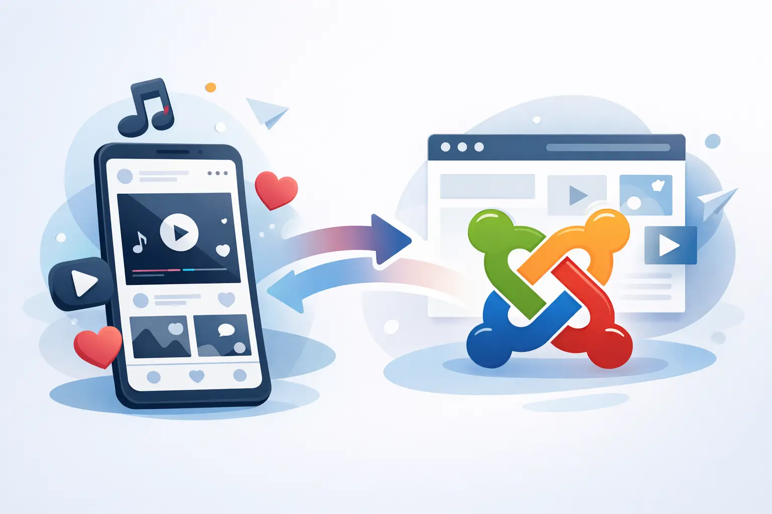 How to Add TikTok Feed to Joomla Fast