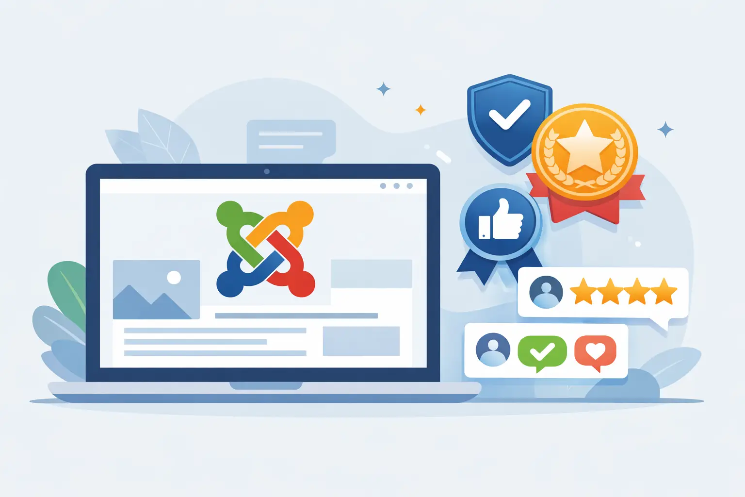 How to Display Review Badges in Joomla Sites
