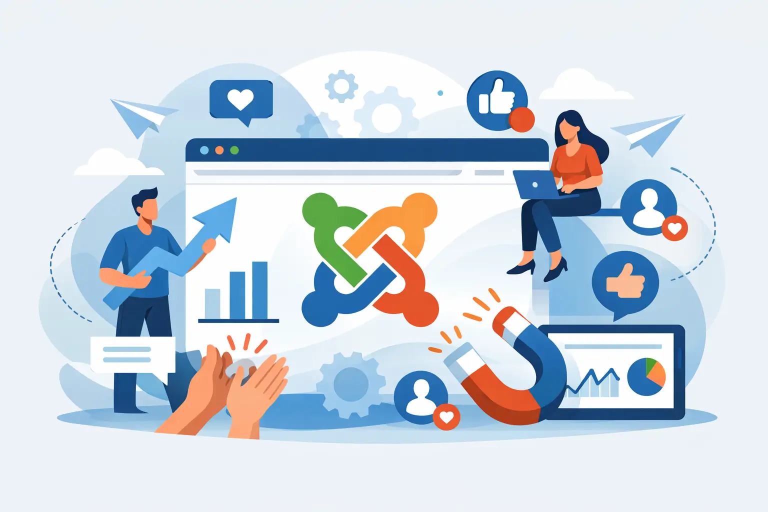 How to Increase Engagement on Joomla Website