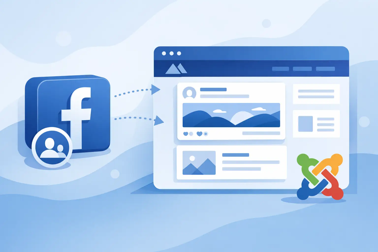 How to Show Facebook Posts in Joomla