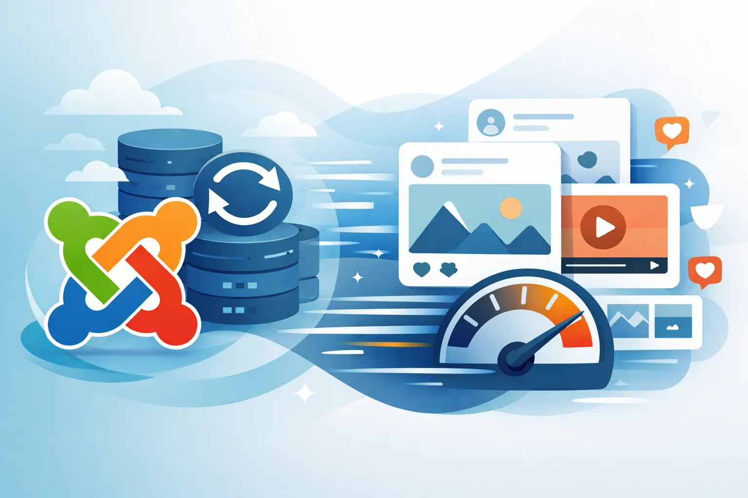 Joomla Feed Caching for Faster Social Displays