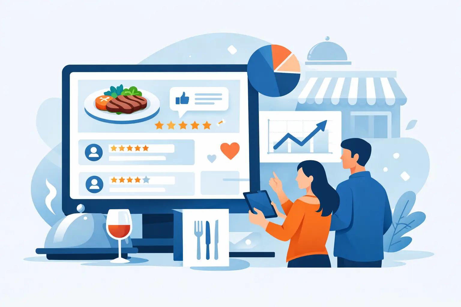 Joomla Restaurant Review Widget Example That Converts
