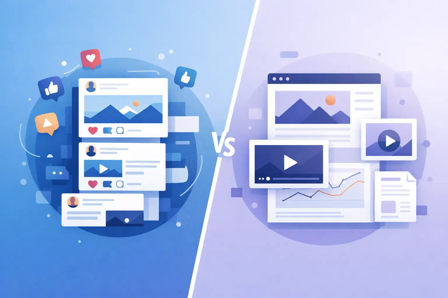Social Feed Module vs Static Embeds