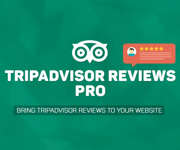 Tripadvisor Reviews Pro - The Best Tripadvisor Reviews/Recommendations plugin for Joomla