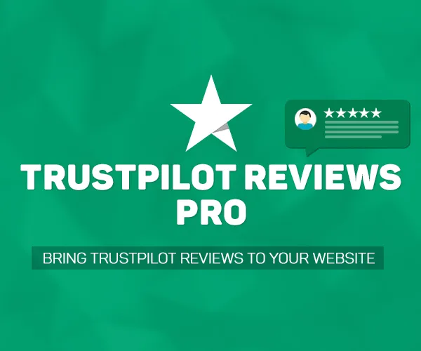 Trustpilot Reviews Pro for Joomla - Display Trustpilot Reviews on Your Joomla Website