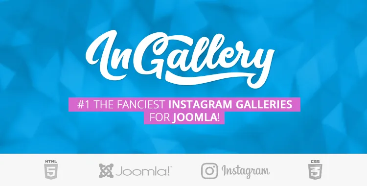 InGallery - The Fanciest Instagram Feeds/Galleries for Joomla!